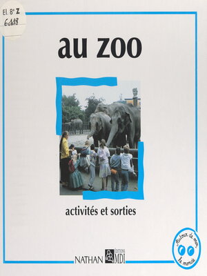 cover image of Au zoo